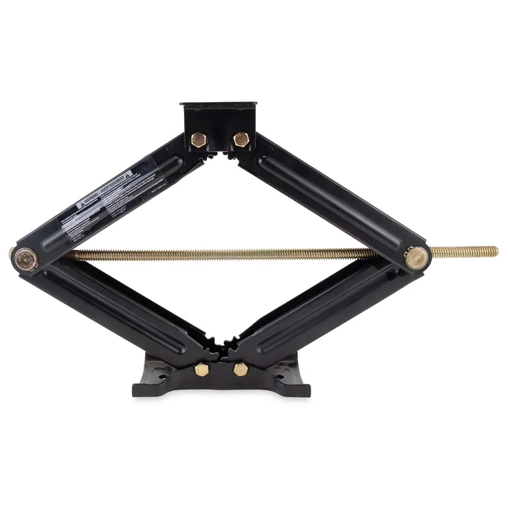 Camco Självnivellerande Saxdomkrafter På 5000 Pund 2 Enheter, Black, 60.96cm