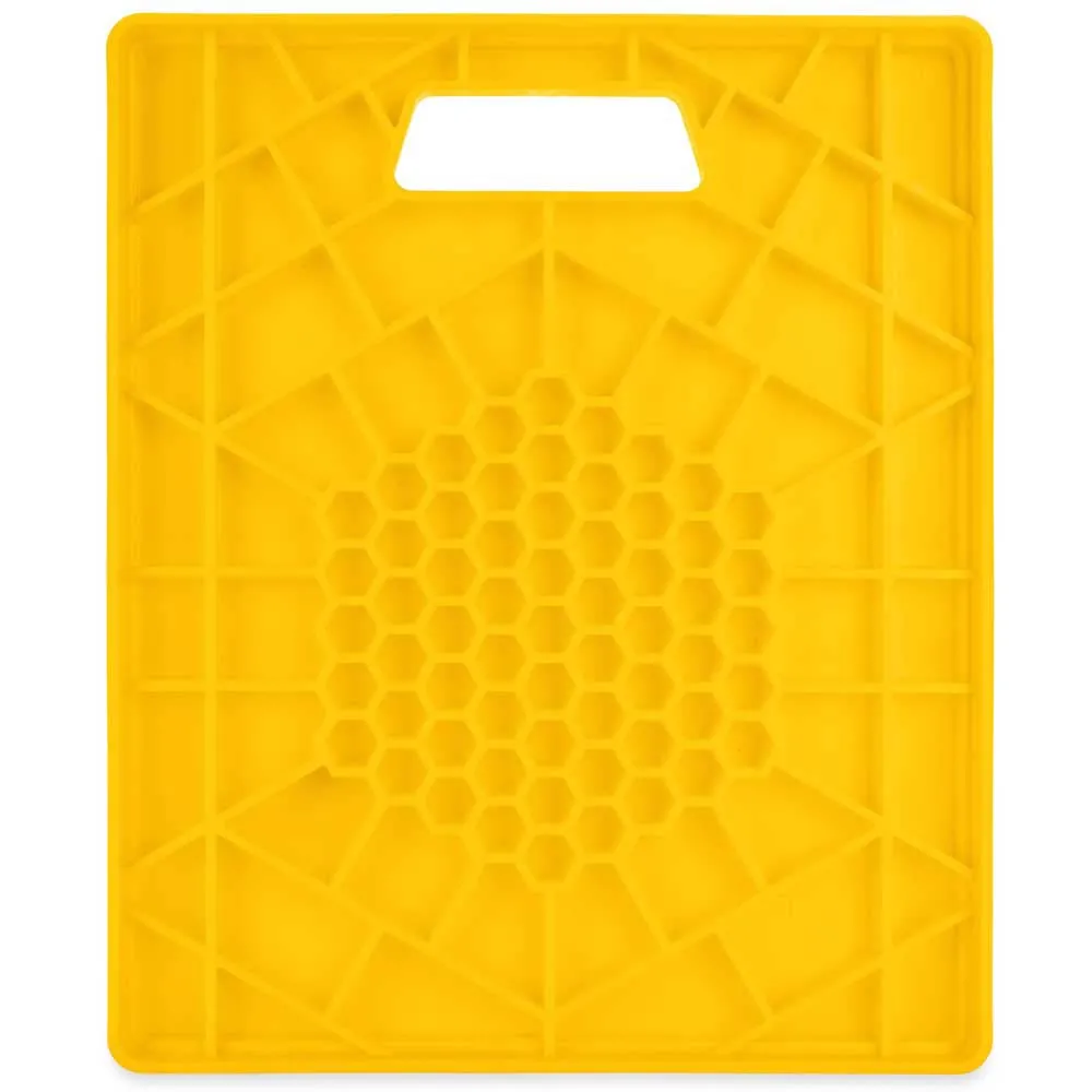 Camco Stor Stabiliseringsfot För Domkraft, Yellow, 30.48 x 35.56cm