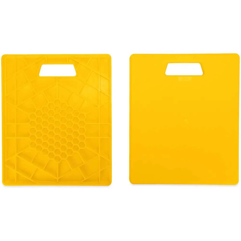 Camco Stor Stabiliseringsfot För Domkraft, Yellow, 30.48 x 35.56cm
