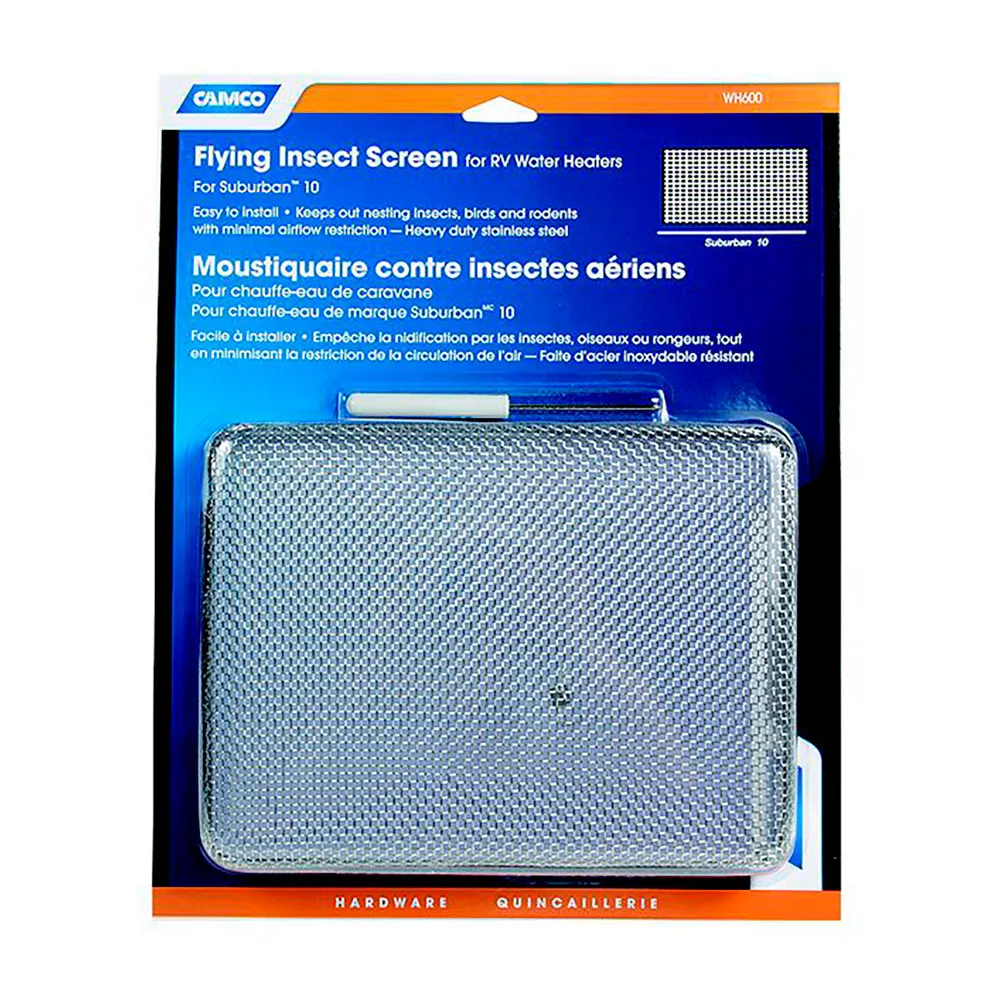 Camco Suburban 10 Vattenkokare Myggnät, Grey, 19.05 x 25.4cm