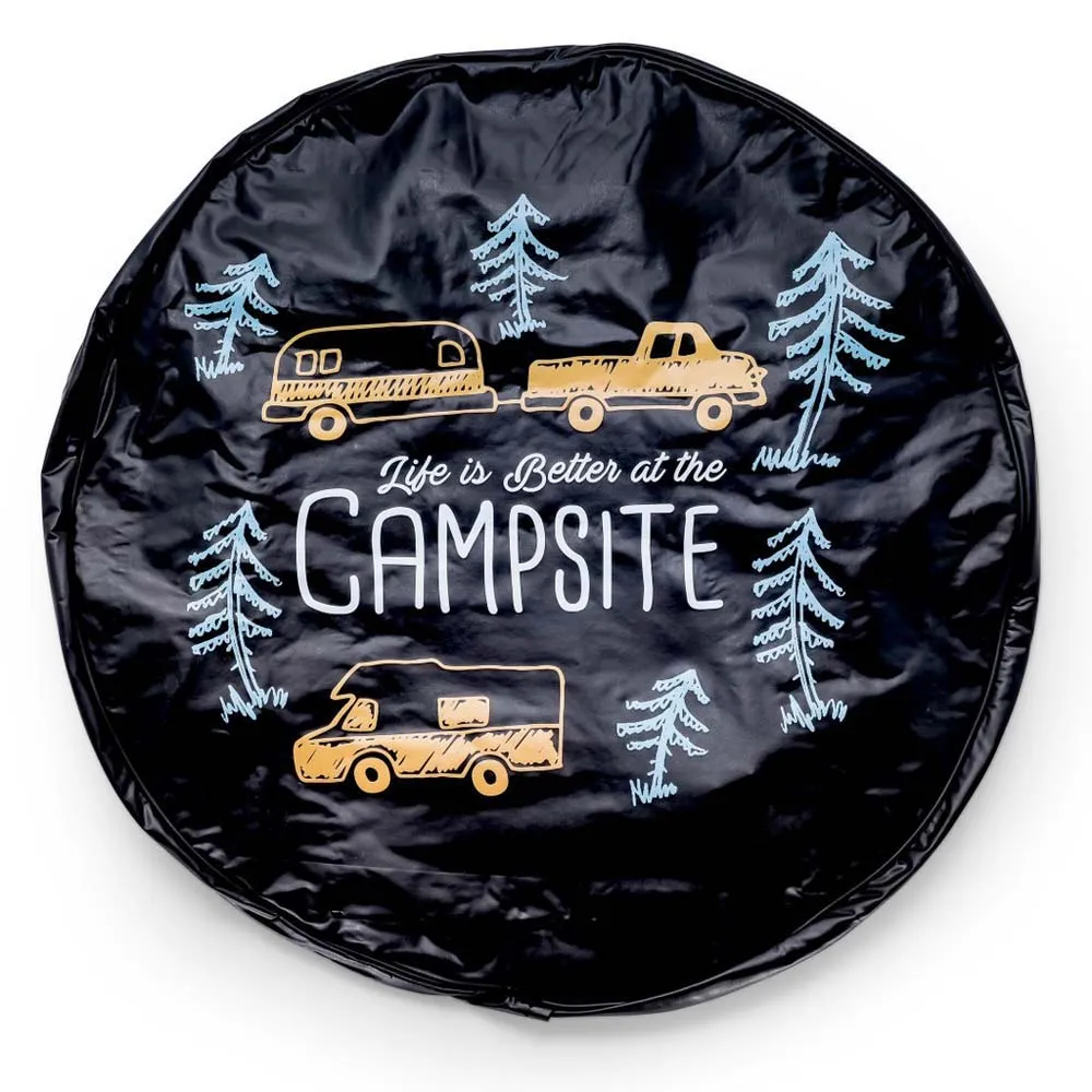 Camco Trees Reservdäcksöverdrag, Black, 73.66cm