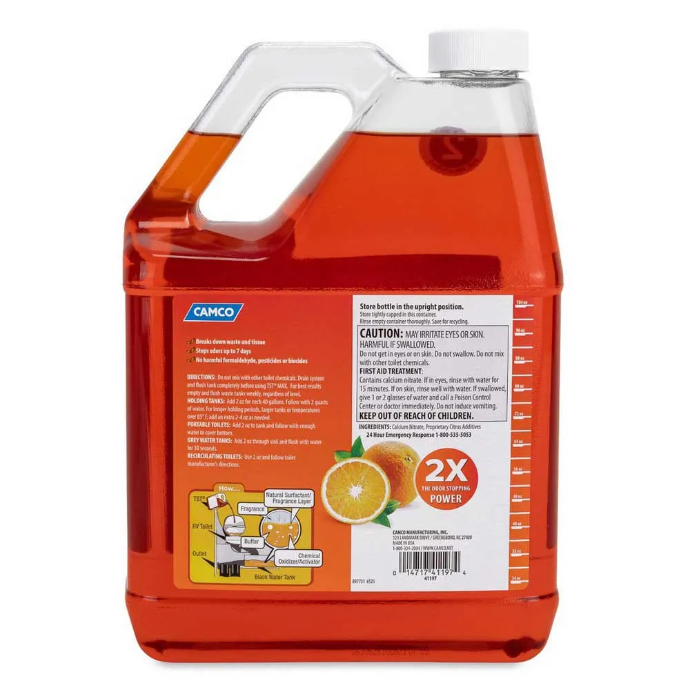 Camco Tst Max Rengöringsmedel 3.78l, Orange, One Size