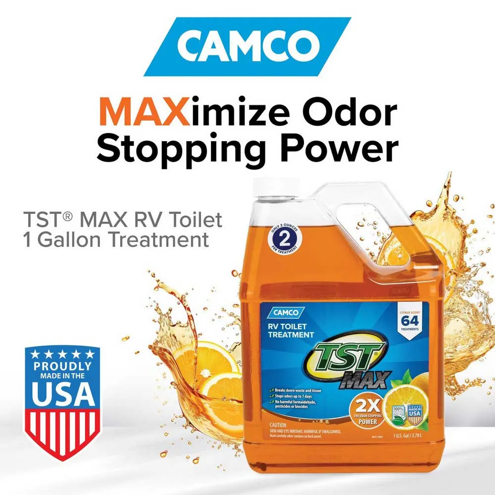 Camco Tst Max Rengöringsmedel 3.78l, Orange, One Size