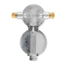 Camco Tvåstegs Propanregulator Med Automatisk Omkoppling, Grey, 1/4"