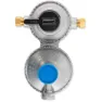 Camco Tvåstegs Propanregulator Med Automatisk Omkoppling, Grey, 1/4"