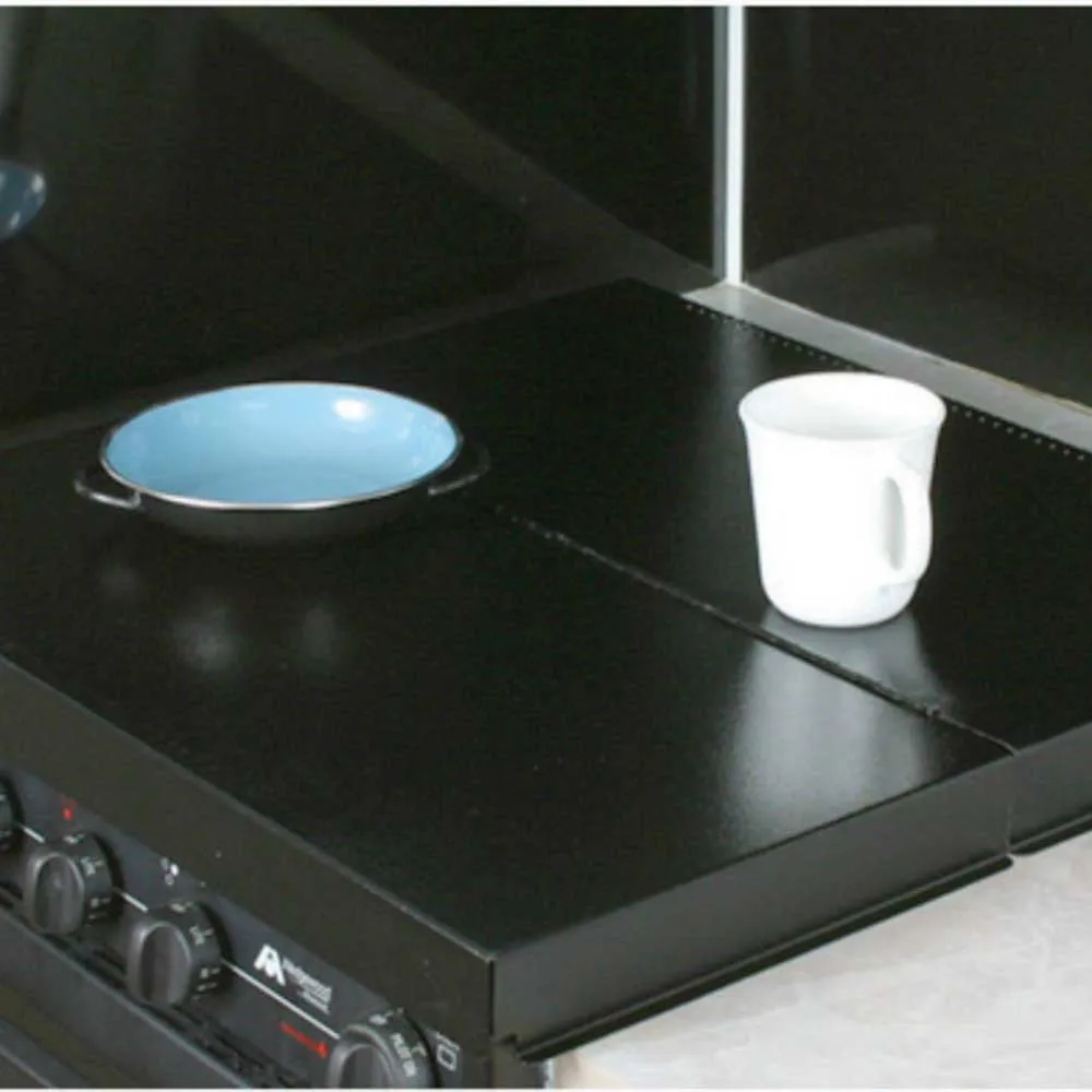 Camco Universellt Spishällsskydd, Black, One Size