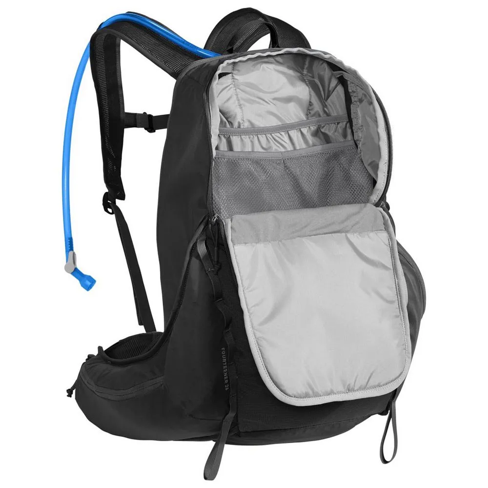 CamelBak Fourteener 26 23l+crux 3l Ryggsäck unisex, Charcoal / koi CamelBak Fourteener 26 23l+crux 3l Ryggsäck unisex, Charcoal / koi