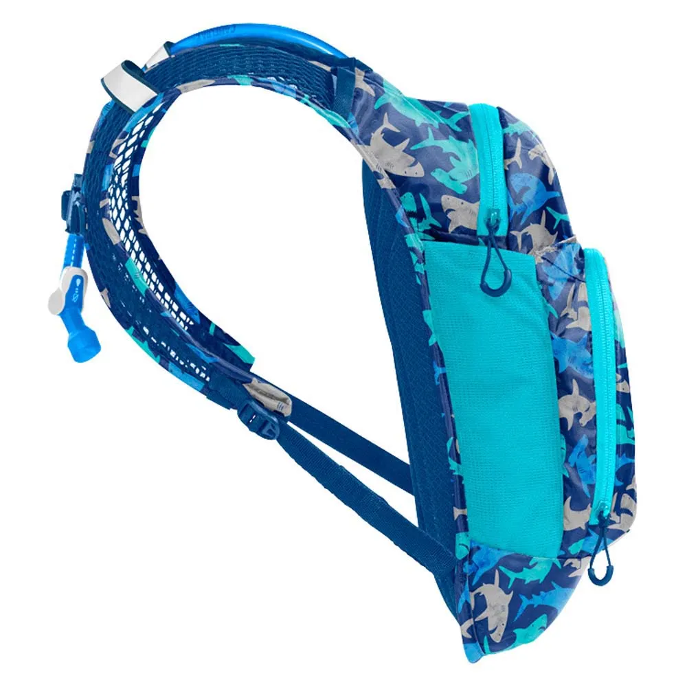 CamelBak Mini Mule Sharks Hydreringsryggsäck 1.5l, Blue, One Size