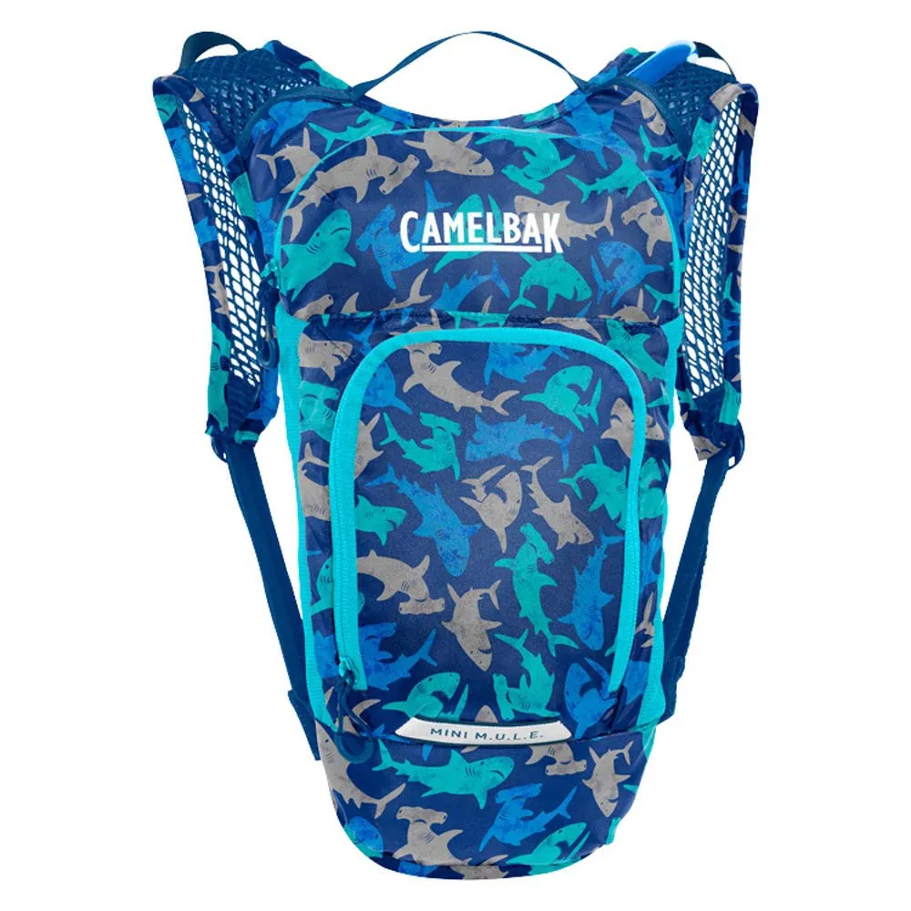 CamelBak Mini Mule Sharks Hydreringsryggsäck 1.5l, Blue, One Size