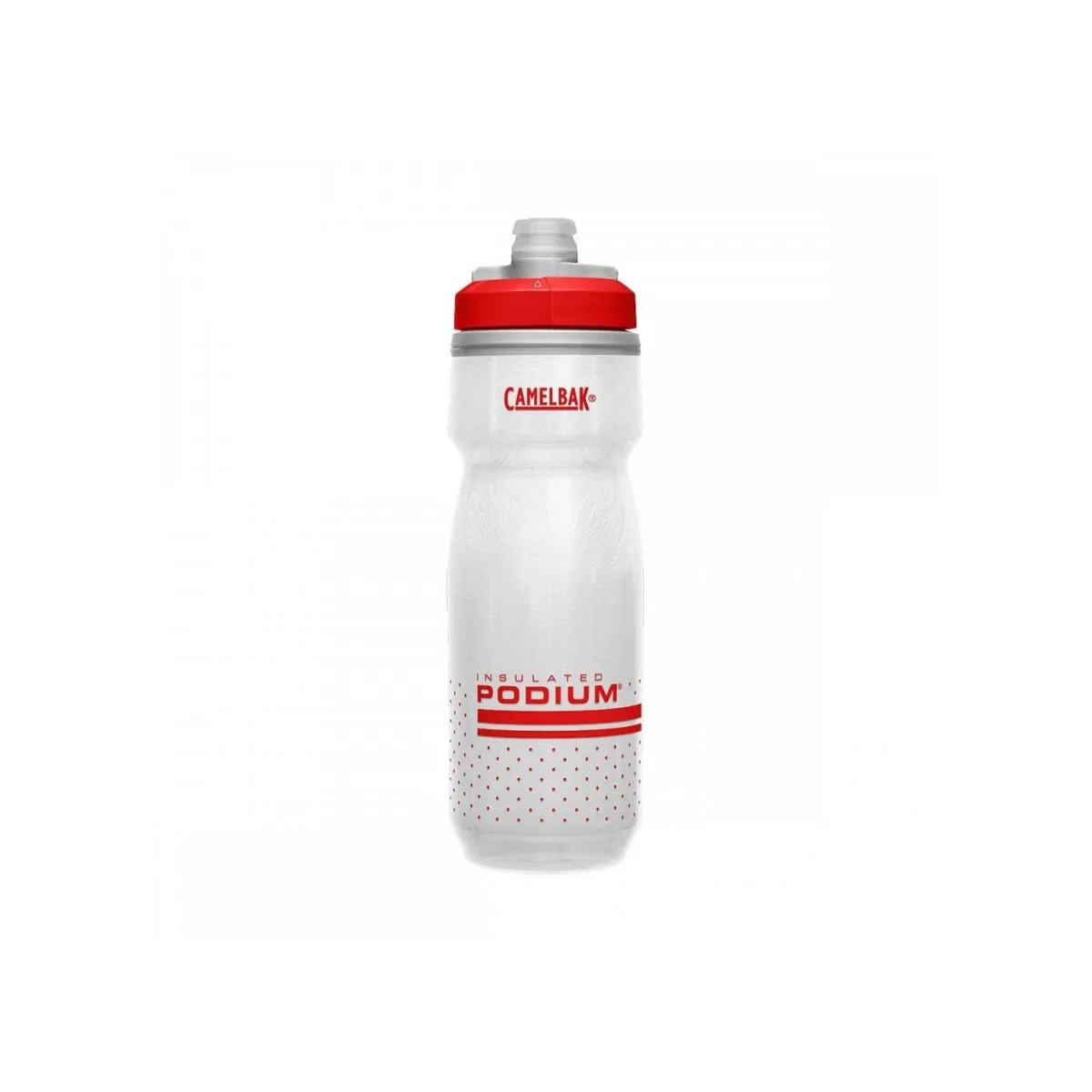 CamelBak Podium Chill Bottle, White red, 0.6L CamelBak Podium Chill Bottle, White red, 0.6L