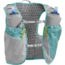 CamelBak Ultra Pro 6l+2 Quick Stow Flasks Hydreringsväst För Kvinnor, Aqua sea / silver, M