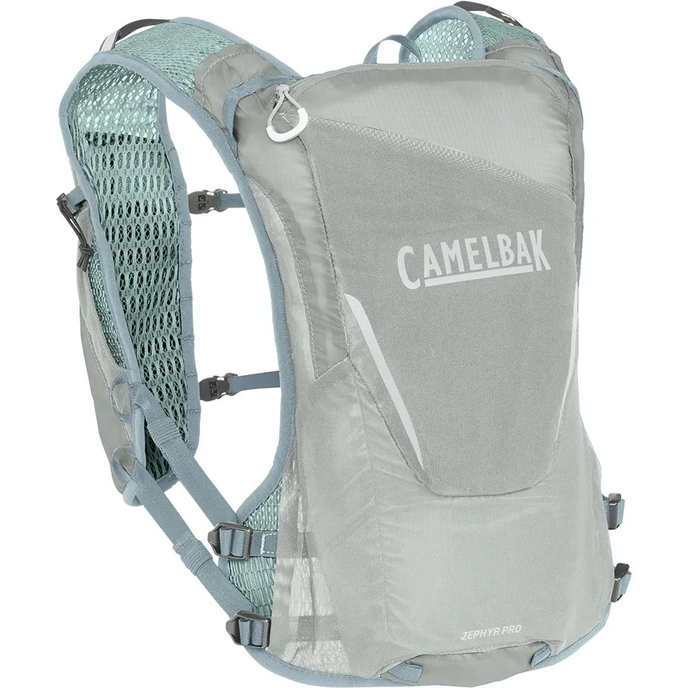 CamelBak Zephyr Pro 12l Hydreringsväst, Pigeon / blue surf, One Size CamelBak Zephyr Pro 12l Hydreringsväst, Pigeon / blue surf, One Size
