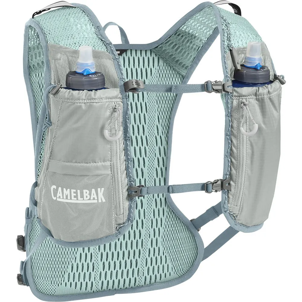 CamelBak Zephyr Pro 12l Hydreringsväst, Pigeon / blue surf, One Size CamelBak Zephyr Pro 12l Hydreringsväst, Pigeon / blue surf, One Size