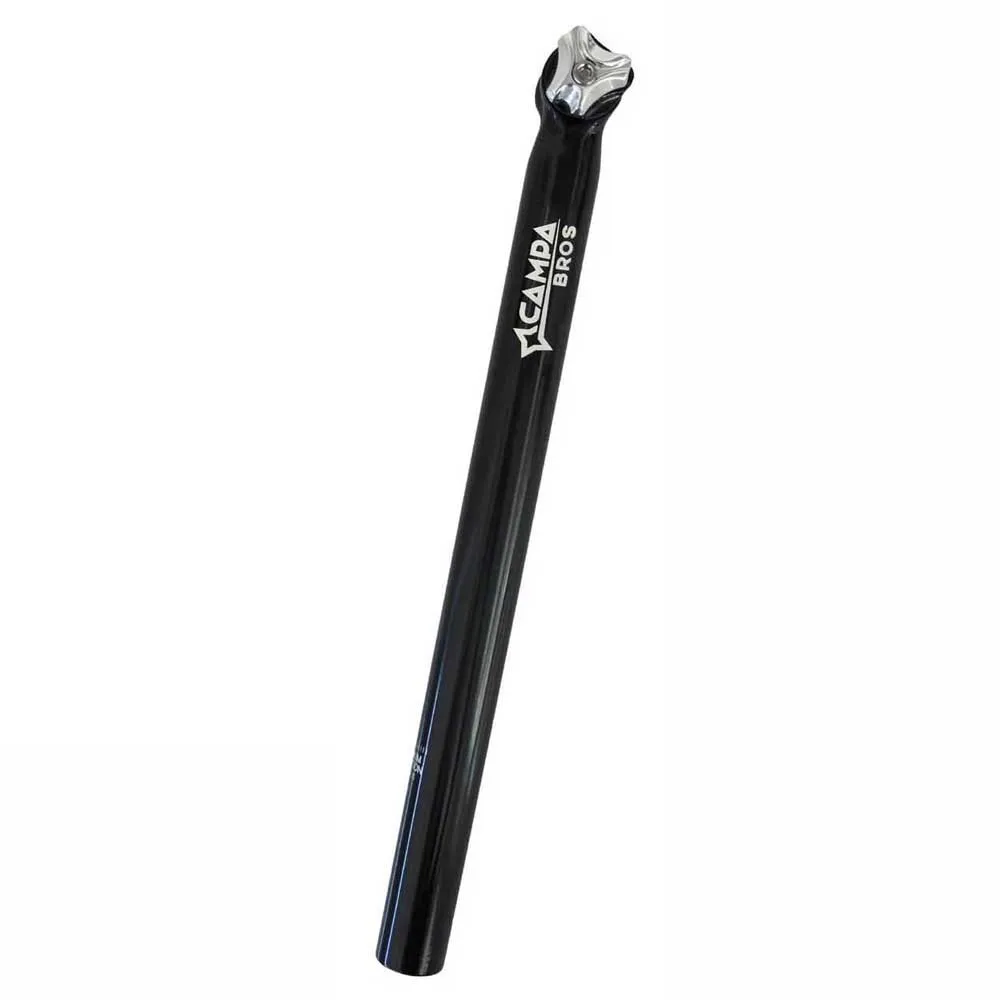 Campa Bros Kombat 0 Mm Retreat Sadelstolpe, Black, 400mm, 31.6mm Campa Bros Kombat 0 Mm Retreat Sadelstolpe, Black, 400mm, 31.6mm