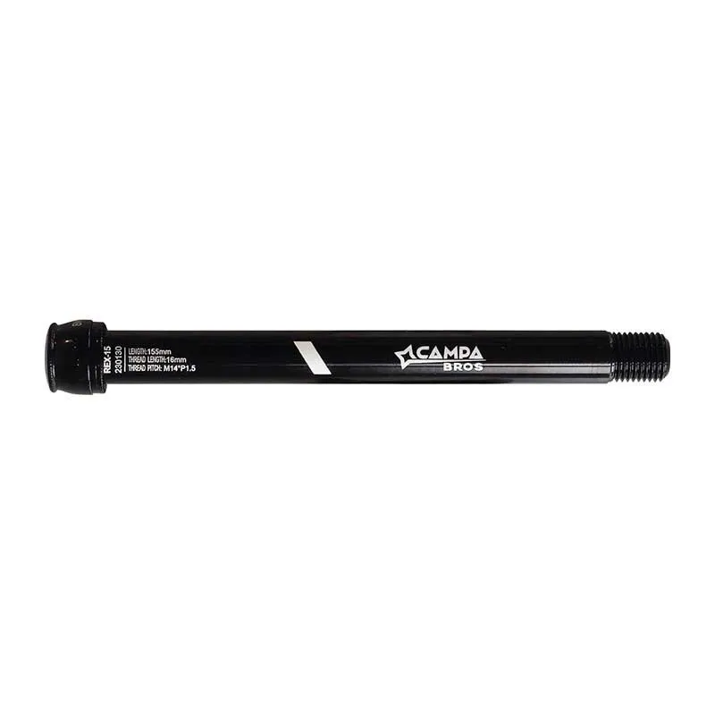 Campa Bros Kombat M14 X P1.5 X 16l Fox Genomgående Axel Fram, Black, 14 x 155mm