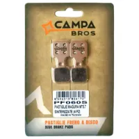 Campa Bros Magura Mt5/7 Sintradbromsbelägg 4 Enheter Campa Bros Magura Mt5/7 Sintradbromsbelägg 4 Enheter