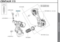 Campagnolo Bakväxel Justeringsskruvar Campagnolo Bakväxel Justeringsskruvar
