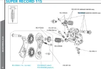 Campagnolo Bakväxel Monteringsbult