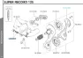 Campagnolo Bakväxel Växelvajer Justerare