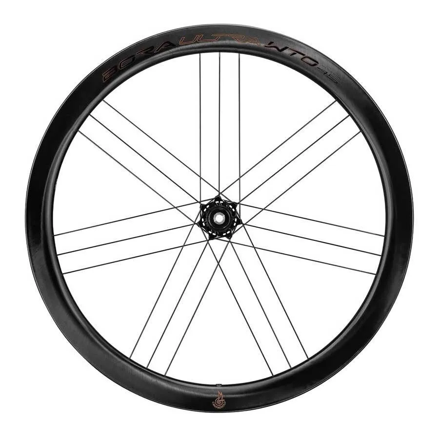 Campagnolo Bora Ultra Wto 45 Team Edition C23 Cl Disc Tubeless Landsvägshjulset, Black, 12 x 100/12 x 142mm, Shimano/Sram HG Campagnolo Bora Ultra Wto 45 Team Edition C23 Cl Disc Tubeless Landsvägshjulset, Black, 12 x 100/12 x 142mm, Shimano/Sram HG