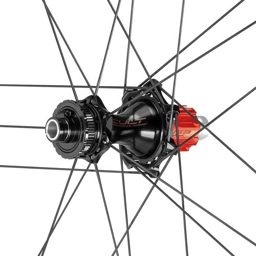 Campagnolo Bora Ultra Wto 45 Team Edition C23 Cl Disc Tubeless Landsvägshjulset, Black, 12 x 100/12 x 142mm, Shimano/Sram HG Campagnolo Bora Ultra Wto 45 Team Edition C23 Cl Disc Tubeless Landsvägshjulset, Black, 12 x 100/12 x 142mm, Shimano/Sram HG