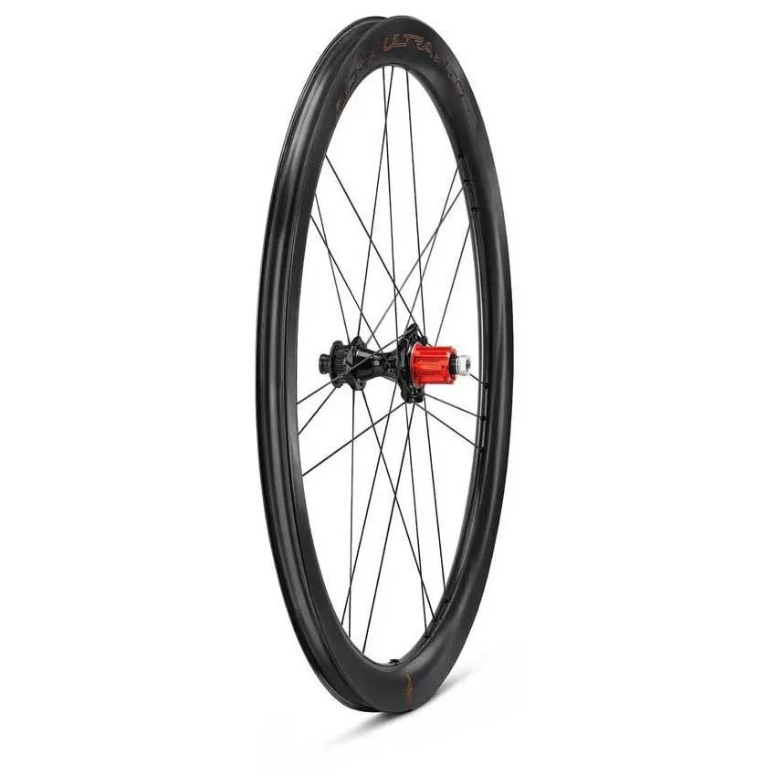 Campagnolo Bora Ultra Wto 45 Team Edition C23 Cl Disc Tubeless Landsvägshjulset, Black, 12 x 100/12 x 142mm, Shimano/Sram HG Campagnolo Bora Ultra Wto 45 Team Edition C23 Cl Disc Tubeless Landsvägshjulset, Black, 12 x 100/12 x 142mm, Shimano/Sram HG