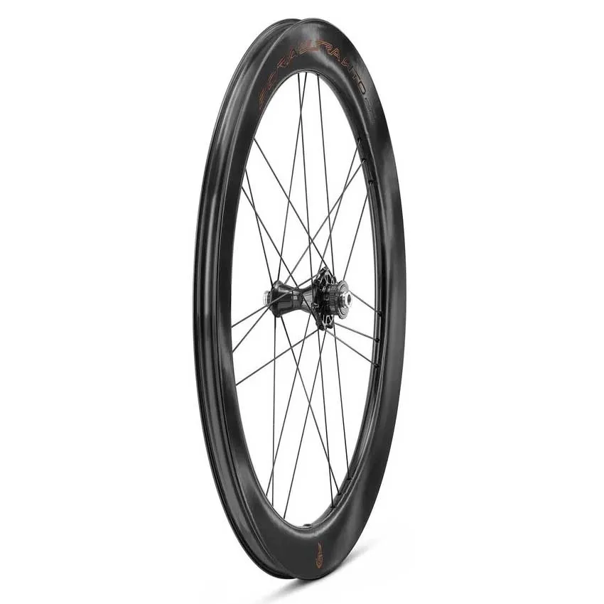 Campagnolo Bora Ultra Wto 60 C23 Cl Disc Tubeless Framhjul För Landsvägscykel, Black, 12 x 100mm Campagnolo Bora Ultra Wto 60 C23 Cl Disc Tubeless Framhjul För Landsvägscykel, Black, 12 x 100mm
