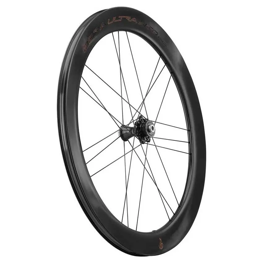 Campagnolo Bora Ultra Wto 60 C23 Cl Disc Tubeless Framhjul För Landsvägscykel, Black, 12 x 100mm Campagnolo Bora Ultra Wto 60 C23 Cl Disc Tubeless Framhjul För Landsvägscykel, Black, 12 x 100mm