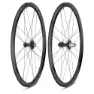 Campagnolo Bora Wto 33 Cl Disc Tubeless Landsvägshjulset, Black, 12 x 100/12 x 142mm, Campagnolo