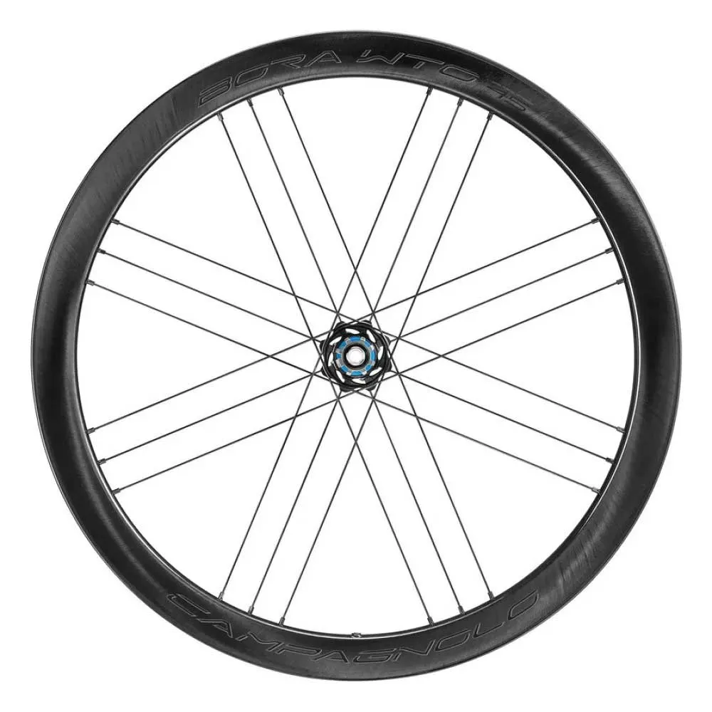 Campagnolo Bora Wto 45 Db Disc Tubeless Landsvägshjulset, Black, 12 x 100 / 12 x 142mm, Campagnolo