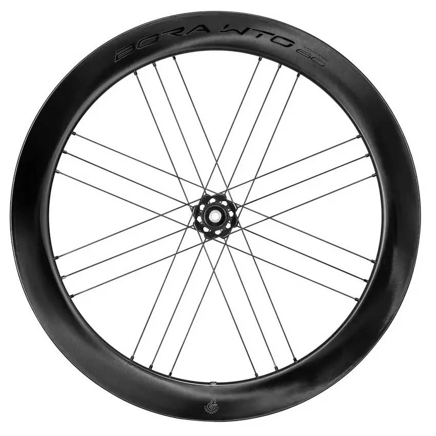 Campagnolo Bora Wto 60 C23 Cl Disc Tubeless Framhjul För Landsvägscykel, Black, 12 x 100mm Campagnolo Bora Wto 60 C23 Cl Disc Tubeless Framhjul För Landsvägscykel, Black, 12 x 100mm