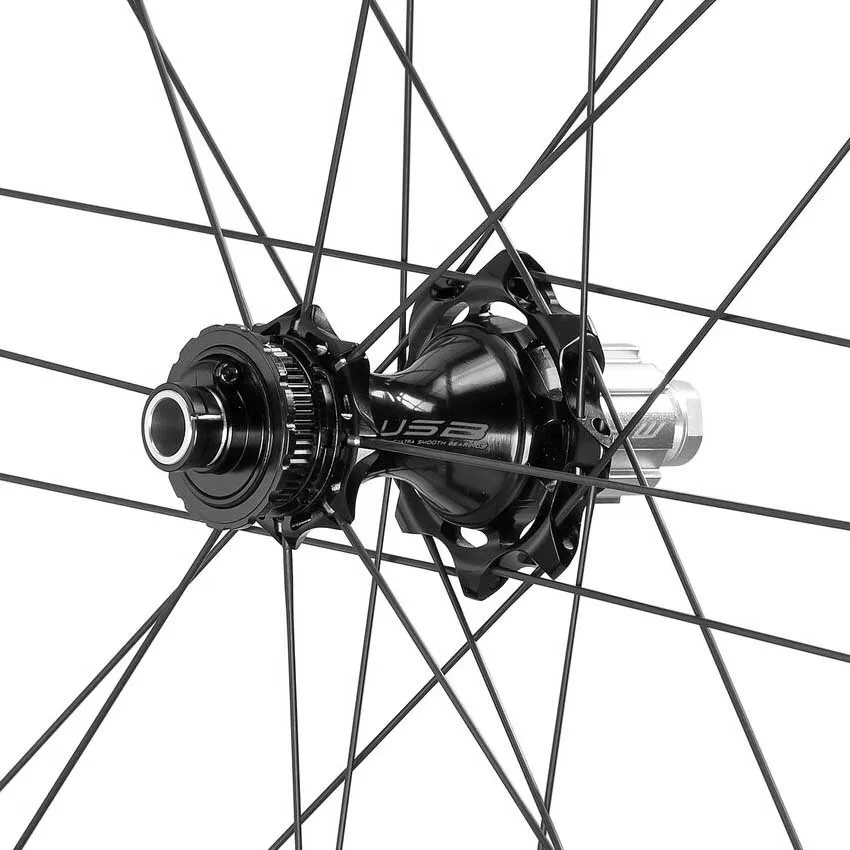 Campagnolo Bora Wto 60 C23 Cl Disc Tubeless Landsvägscykelns Bakhjul, Black, 12 x 142mm, Shimano/Sram HG Campagnolo Bora Wto 60 C23 Cl Disc Tubeless Landsvägscykelns Bakhjul, Black, 12 x 142mm, Shimano/Sram HG