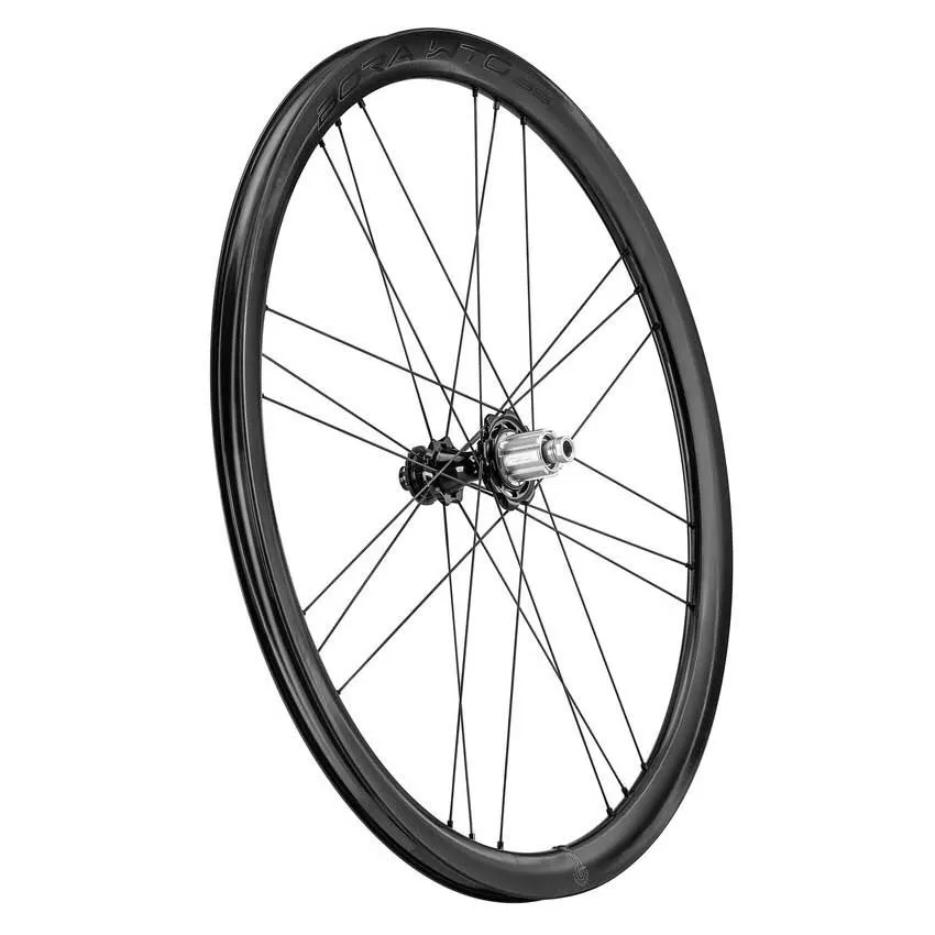 Campagnolo Bora Wto Db 35 C23 2wf Cl Disc Tubeless Landsvägscykelns Bakhjul, Black, 12 x 142mm, Campagnolo