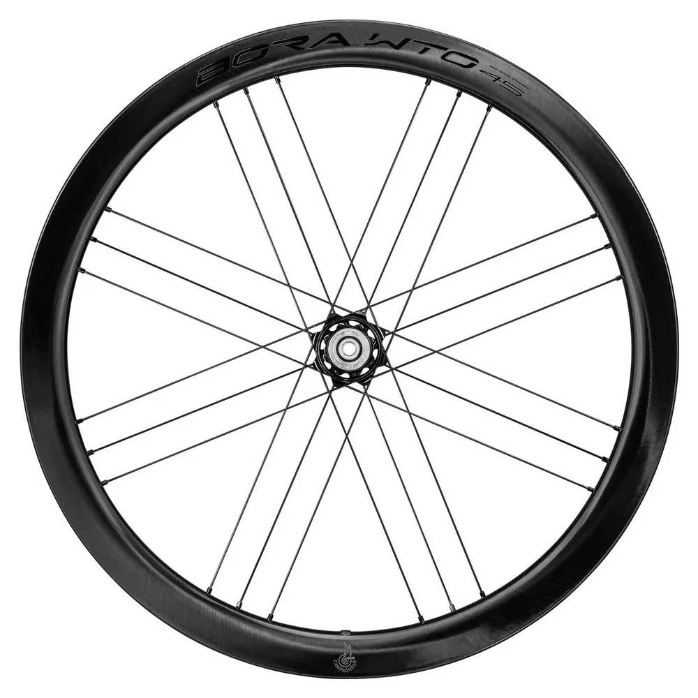 Campagnolo Bora Wto Db 45 C23 2wf Cl Disc Tubeless Landsvägscykelns Bakhjul, Black, 12 x 142mm, Campagnolo Campagnolo Bora Wto Db 45 C23 2wf Cl Disc Tubeless Landsvägscykelns Bakhjul, Black, 12 x 142mm, Campagnolo
