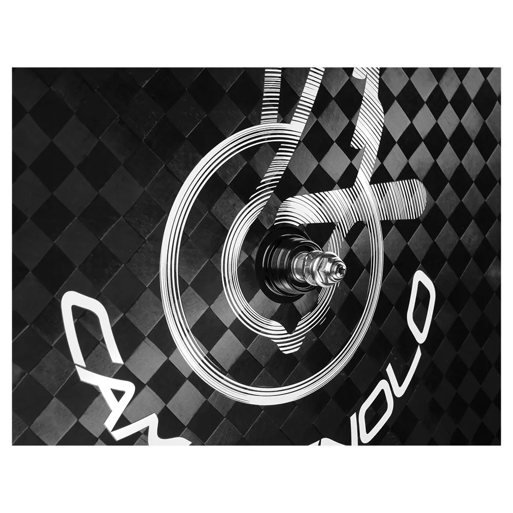 Campagnolo Ghibli 0.9 Tubeless 2-way Fit™ Track Bakhjul, Black, 100mm