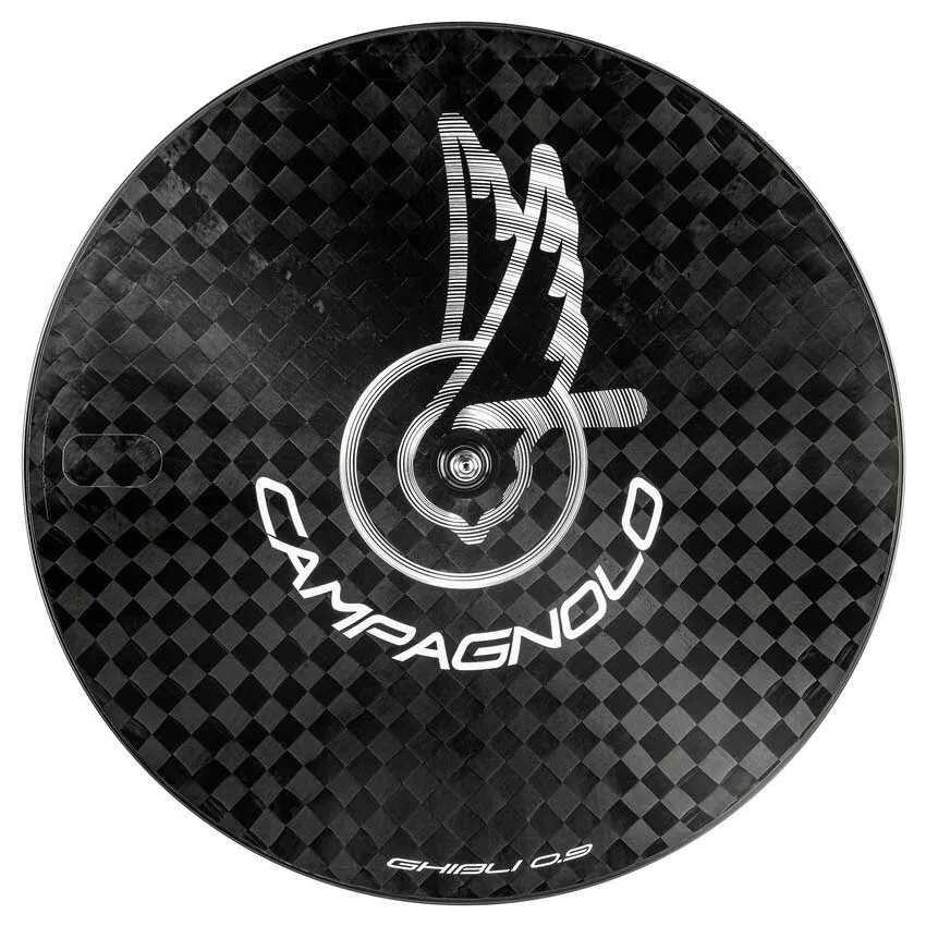Campagnolo Ghibli 0.9 Tubeless 2-way Fit™ Track Framhjul, Black, 100mm