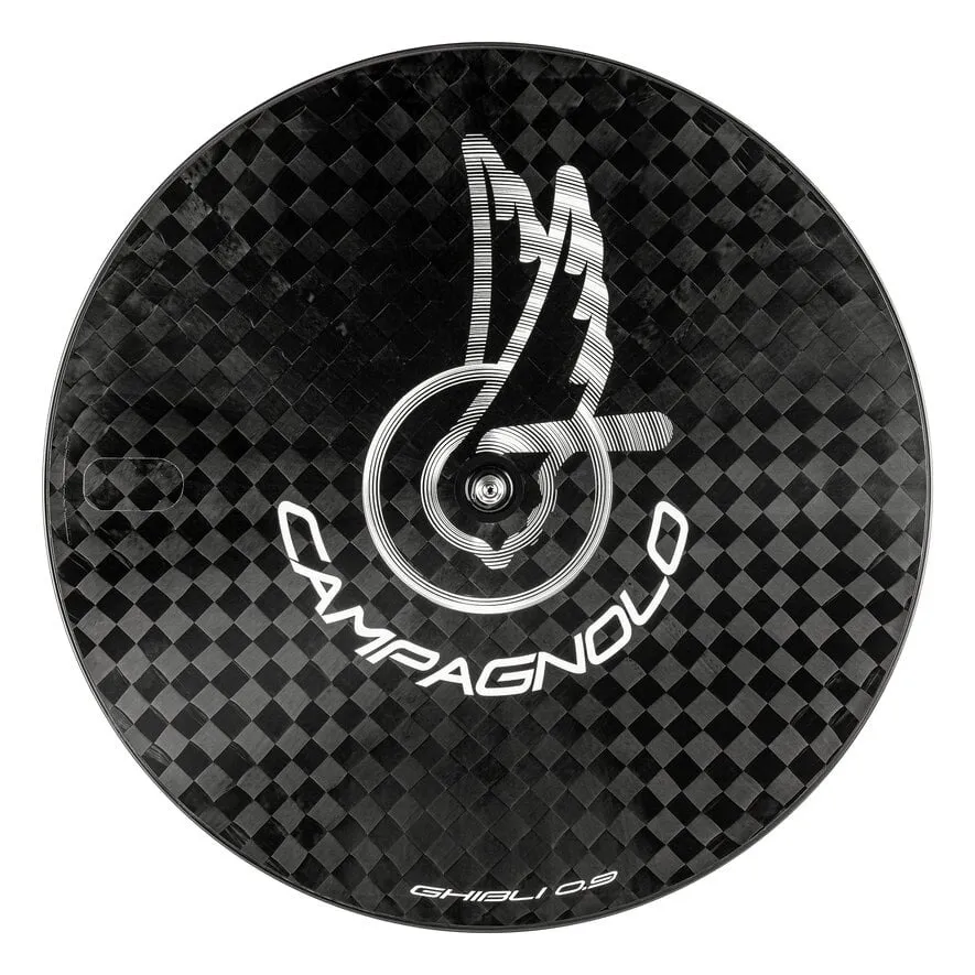 Campagnolo Ghibli 0.9 Tubeless 2-way Fit™ Track Framhjul, Black, 100mm