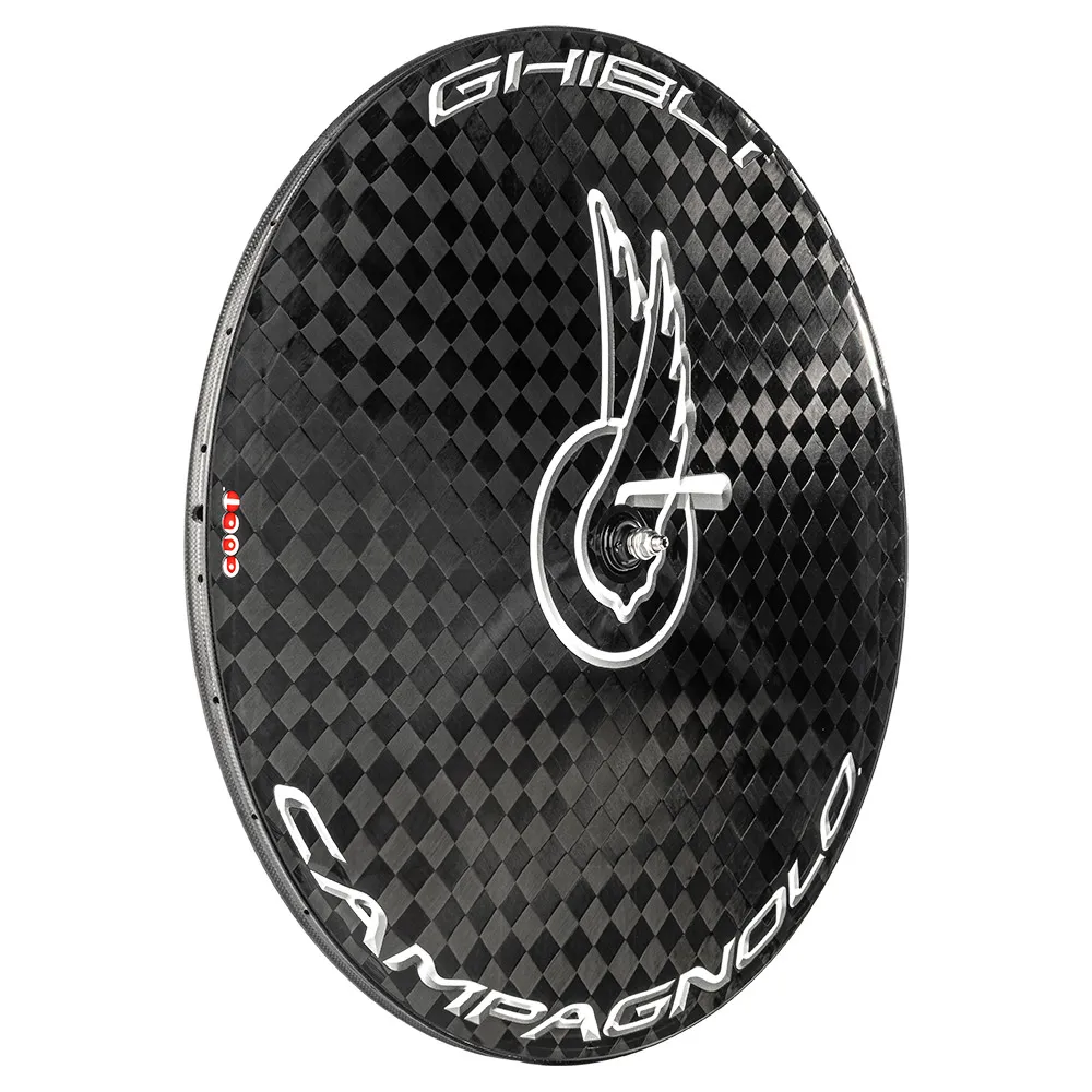 Campagnolo Ghibli Track Bakhjul, Black, 120mm