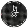 Campagnolo Ghibli Track Bakhjul, Black, 120mm