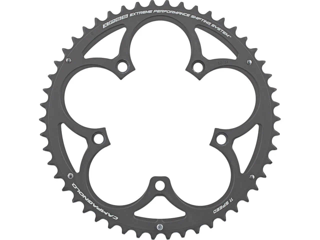 Campagnolo Kettenblatt Comp One CT, 11-fach, 5-Arm, 110 mm Lochkreis 2011-2015 Campagnolo Kettenblatt Comp One CT, 11-fach, 5-Arm, 110 mm Lochkreis 2011-2015