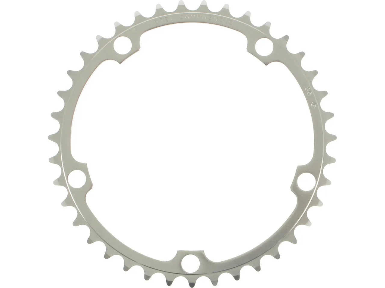 Campagnolo Kettenblatt Record 10-fach, 5-Arm, innen, 135 mm Lochkreis 1996-2008, Silver, 39t