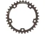 Campagnolo Kettenblatt Super Record CT, 11-fach, 5-Arm, 110mm Lochkreis 2011-2014, Grå