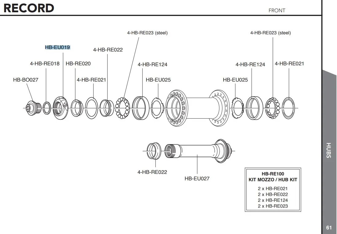 Campagnolo Nav Justeringsring