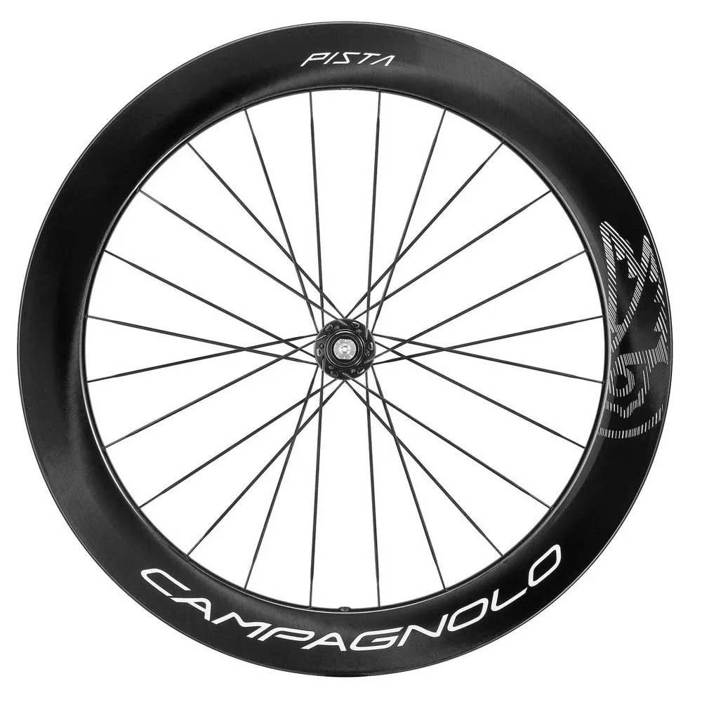 Campagnolo Pista Carbon Tubeless Landsvägscykelns Bakhjul
