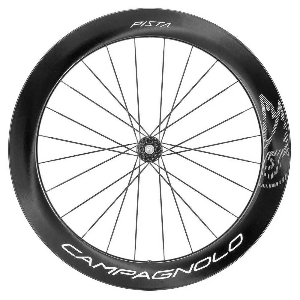 Campagnolo Pista Carbon Tubular Landsvägscykelns Bakhjul
