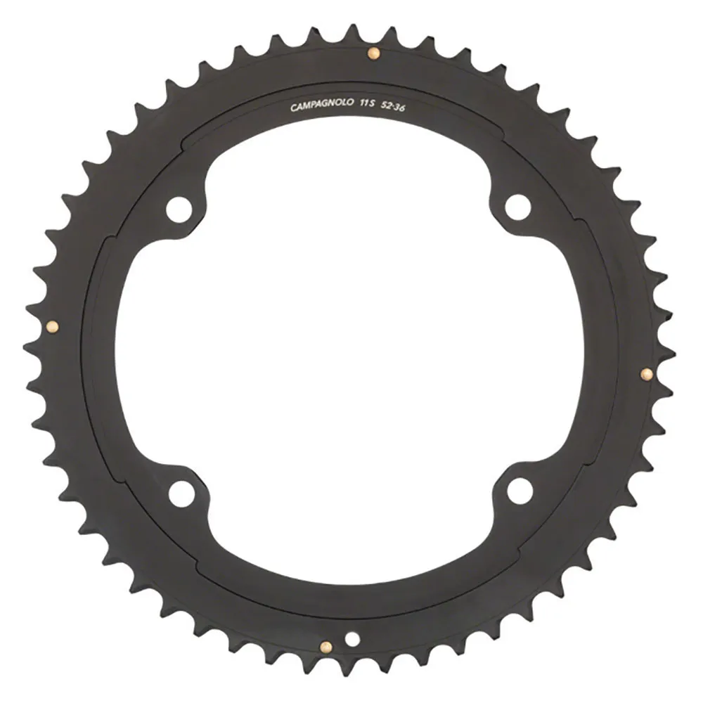 Campagnolo Potenza 145 Bcd 4b Ovalt Kedjehjul, Black, 50t