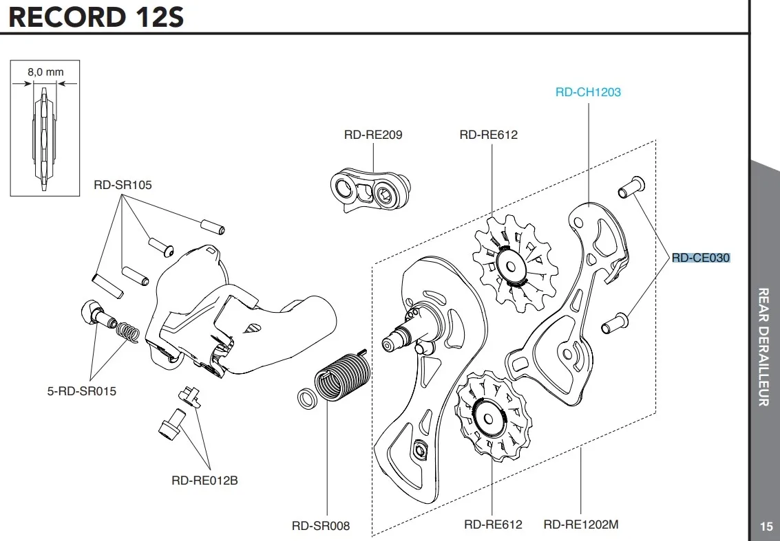 Campagnolo Rulltriss Bultar Campagnolo Rulltriss Bultar