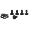 Campagnolo Skivbromsskruvar 5 Enheter, Black, One Size