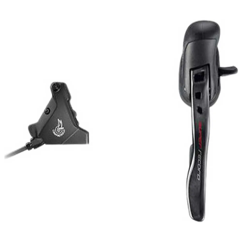 Campagnolo Super Record Db 140 Mm Hydraulic Bakbroms, Black, 12s