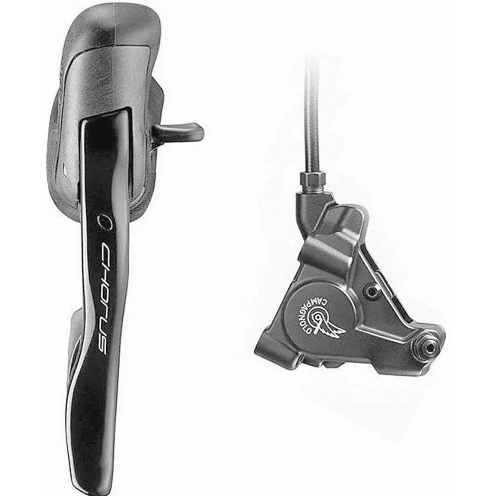 Campagnolo Super Record Hydraulic Eps Vänster Bromsspak Med Växelreglage 140 Mm, Black, 2s Campagnolo Super Record Hydraulic Eps Vänster Bromsspak Med Växelreglage 140 Mm, Black, 2s
